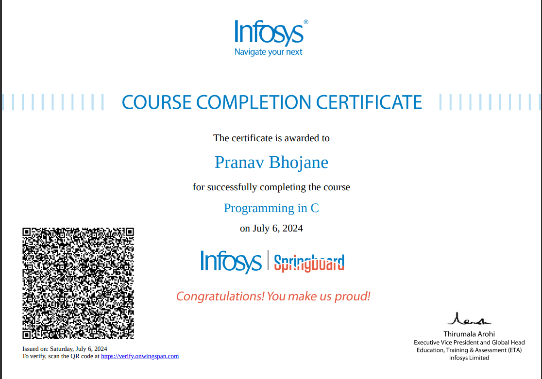 Certificate 3
